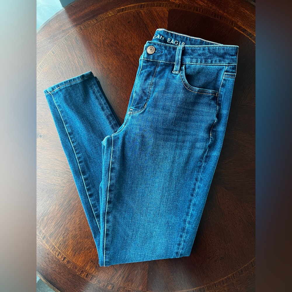 American Eagle Low Rise Jegging, 4 short - Picture 3 of 8